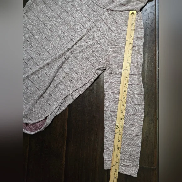 LOFT Outlet Womens Striped Cowl Neck Tunic Sweater Large - Picture 4 of 10